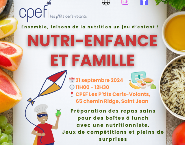 Nutri-Enfance et Famille